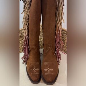 Junk Gypsy by Lane Women’s Heeled Boots Spirit Animal Brown JG0022D Size 7
